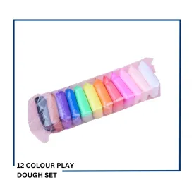 12 Colour Play Dough Set