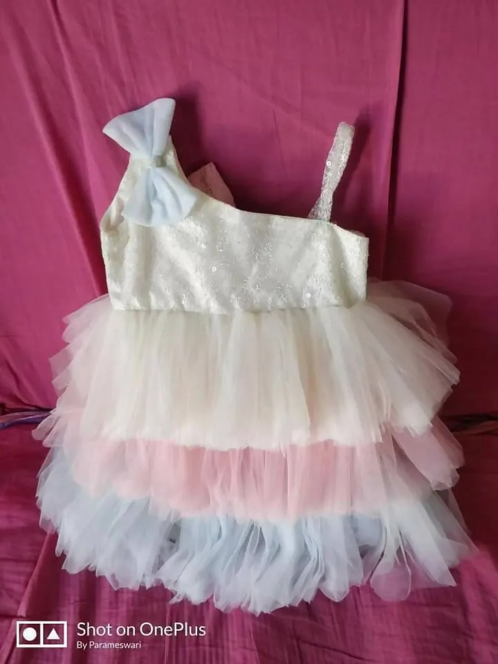 1st Birthday Dress/Frock for Baby Girl