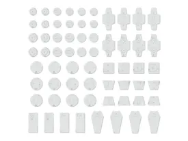 30 Minutes Missions Customize Material Decoration Parts 1 (White) 1/144 Scale Accessory Set