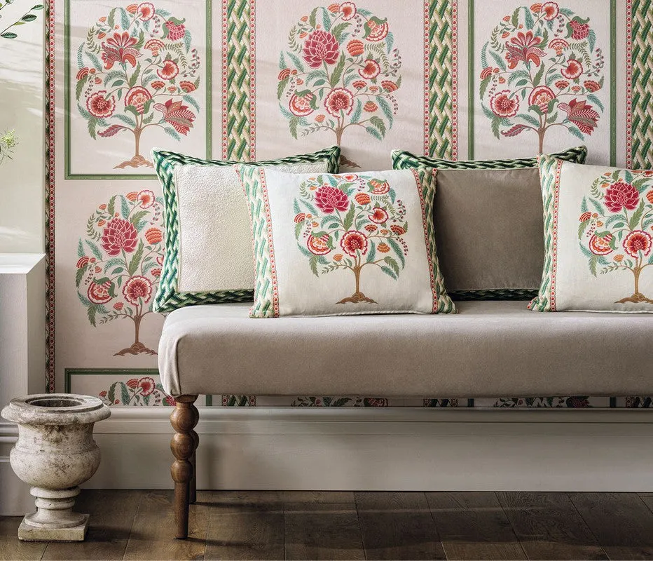 Alfresco Lagoon Leaf Green Fabric