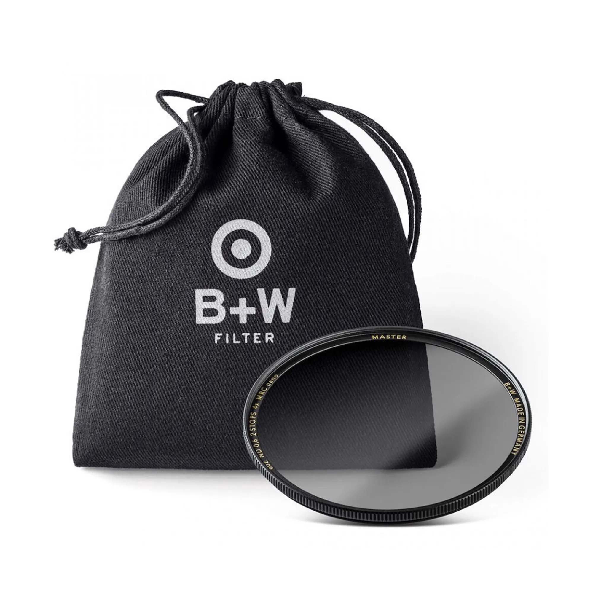 B W 95mm #802 MASTER Neutral Density 0.6 2-Stop MRC Nano Filter