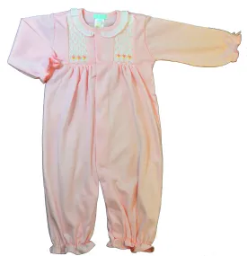 Baby Girl's Pink Hand Smocked Converter