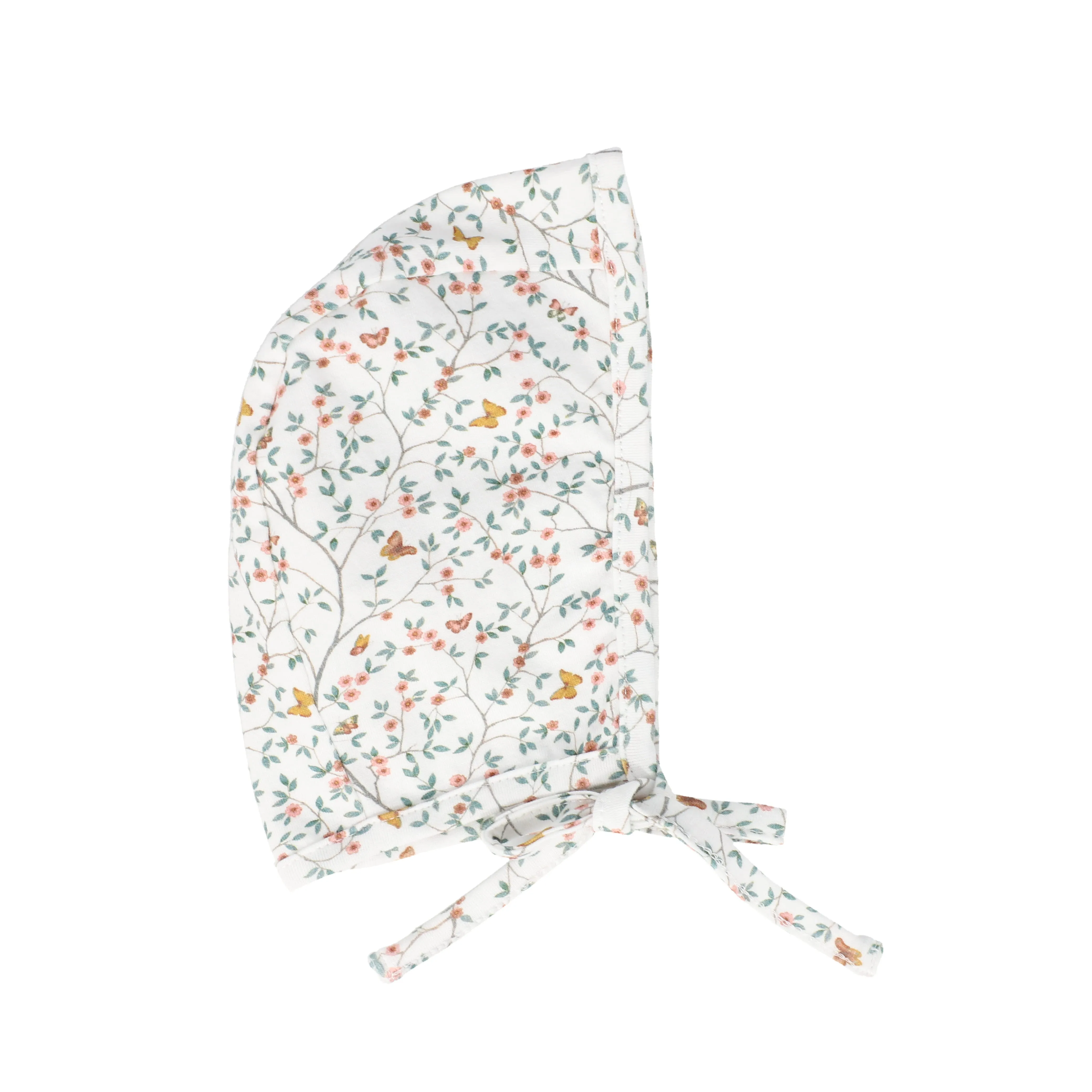BEBE JOLEE FLORAL BUTTERFLY PRINT BONNET [FINAL SALE]