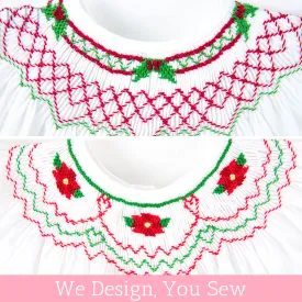 Bishop Christmas Cut, Sew, Pleat Kit