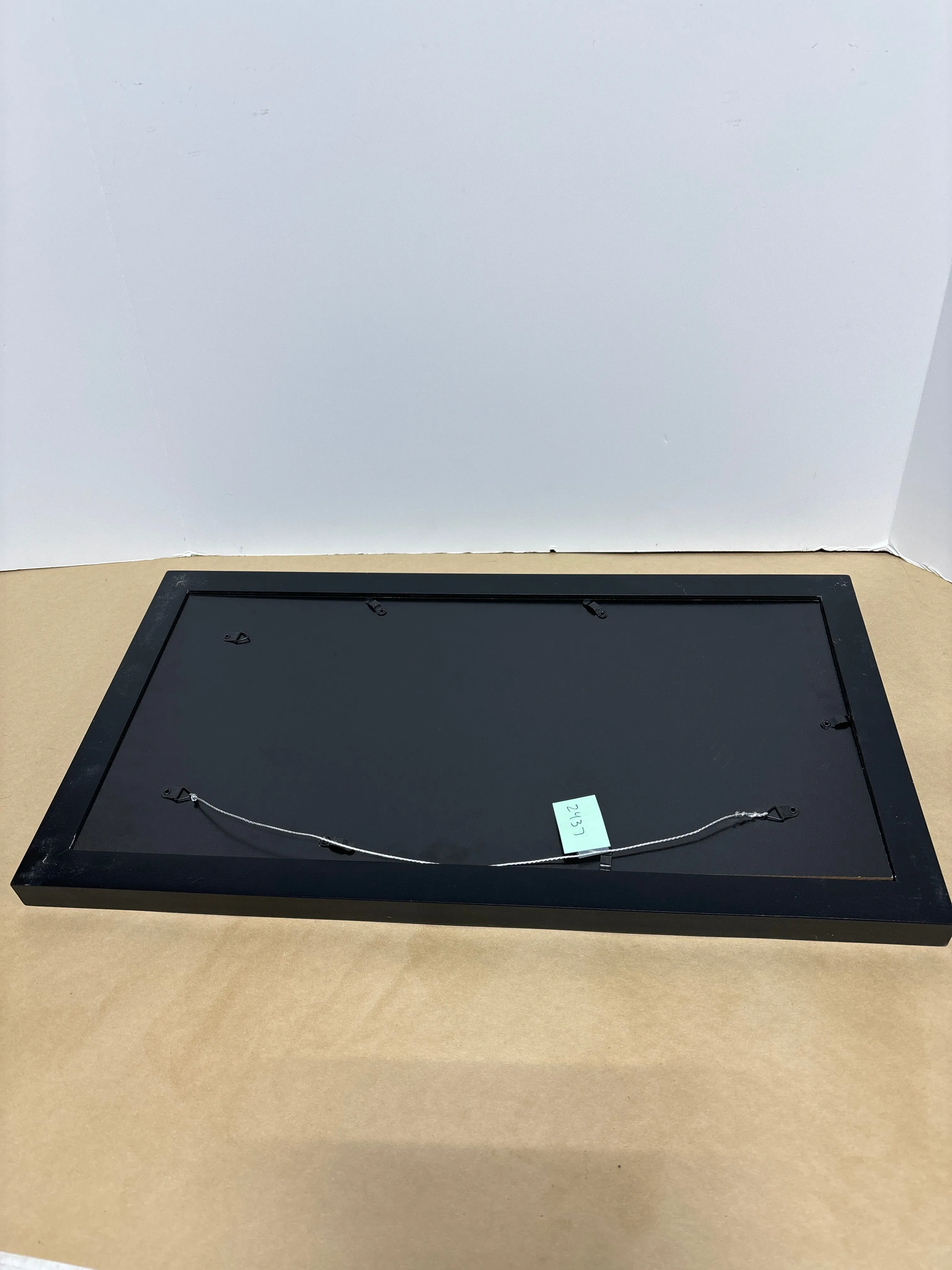 Black Frame & Matting for Two 5x7 Photos
