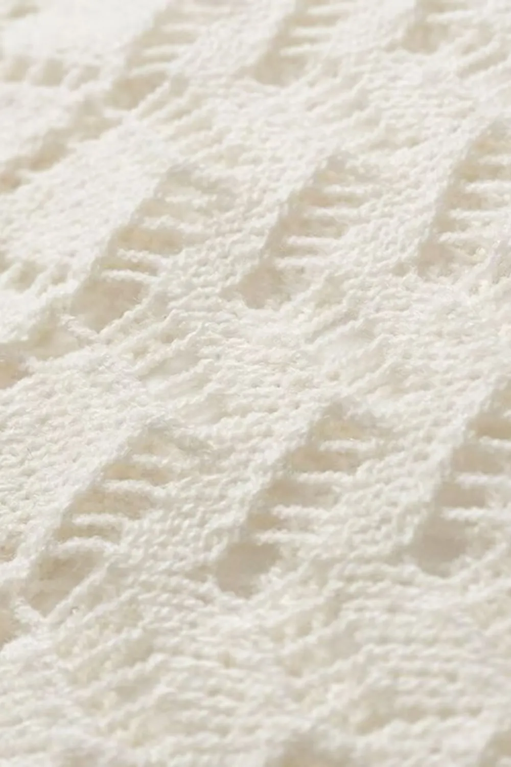 'Brooklyn'Minimalist Knit Top & Openwork Skirt Set（Sold Seperately)