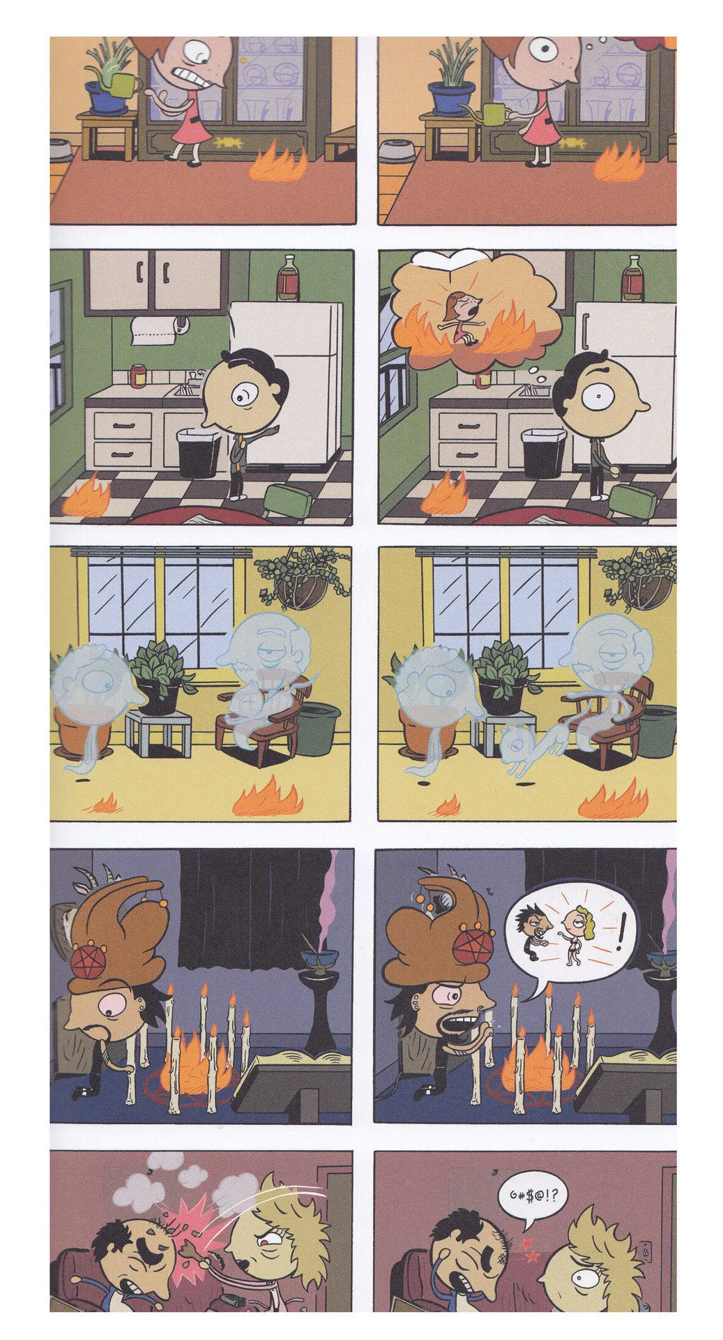 Burning Building Comix