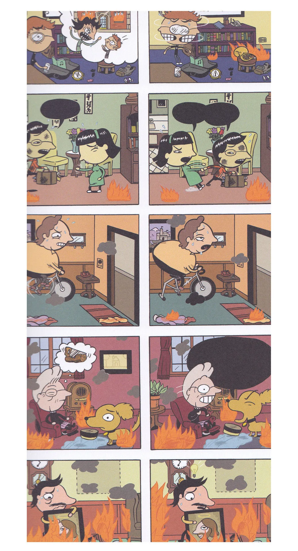 Burning Building Comix