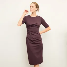 Ciela Dress - Stretch Crepe :: Grape