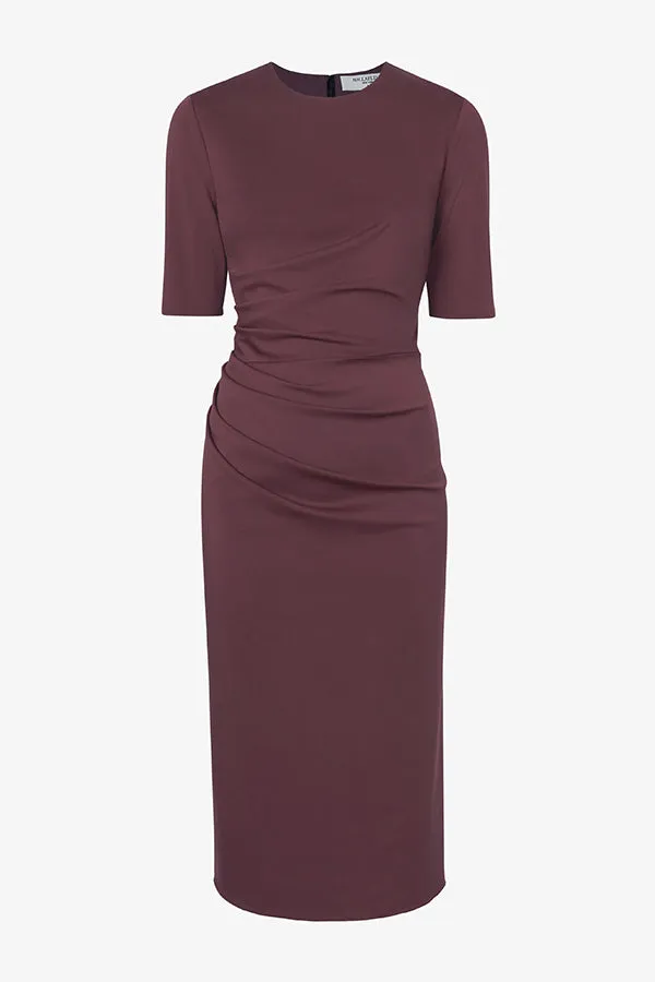 Ciela Dress - Stretch Crepe :: Grape