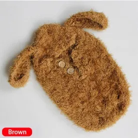 Crochet Newborn Cute Budled Cuddly Doggie Outfit - Great Photography Prop