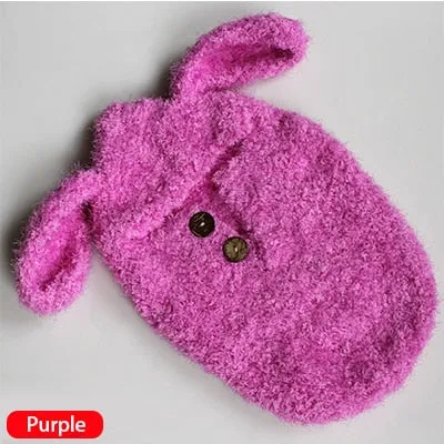 Crochet Newborn Cute Budled Cuddly Doggie Outfit - Great Photography Prop