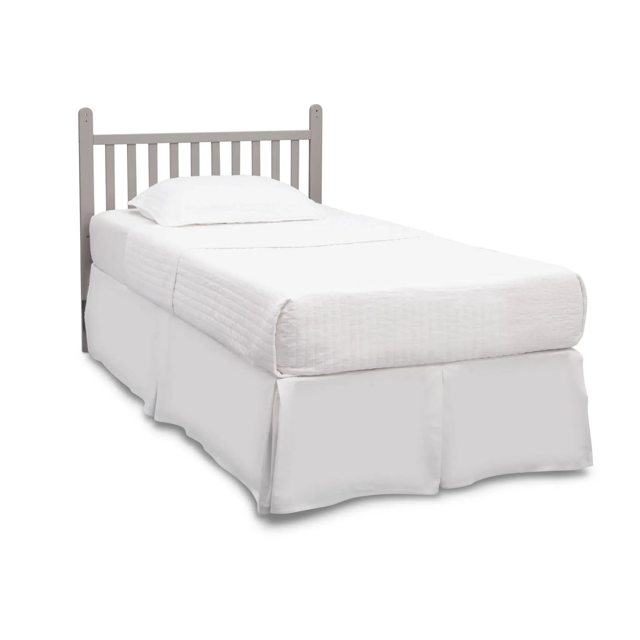 Delta Children Classic Mini Crib Convertible to Twin Bed - Gray