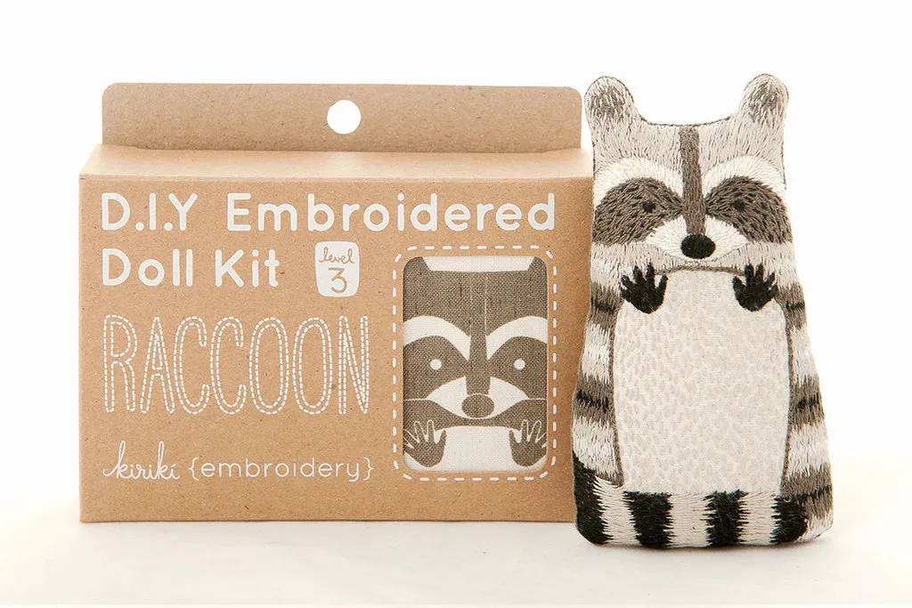 DIY Embroidered Doll Kit
