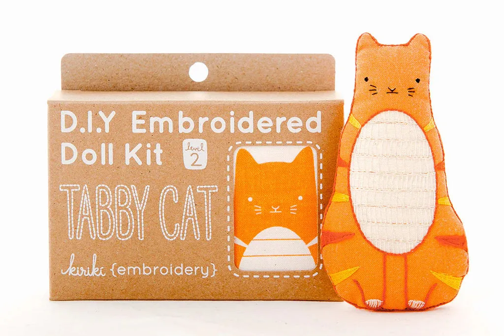 DIY Embroidered Doll Kit