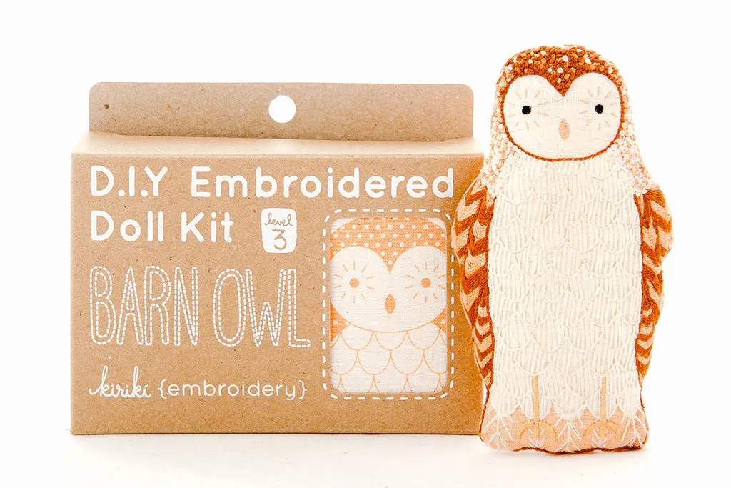 DIY Embroidered Doll Kit