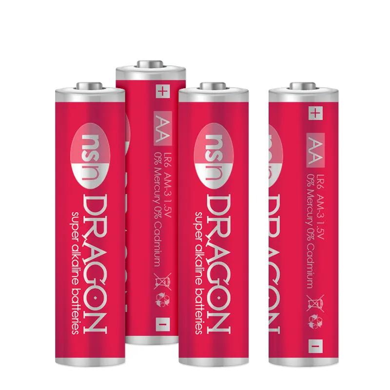Dragon - 4 Pack Alkaline AA
