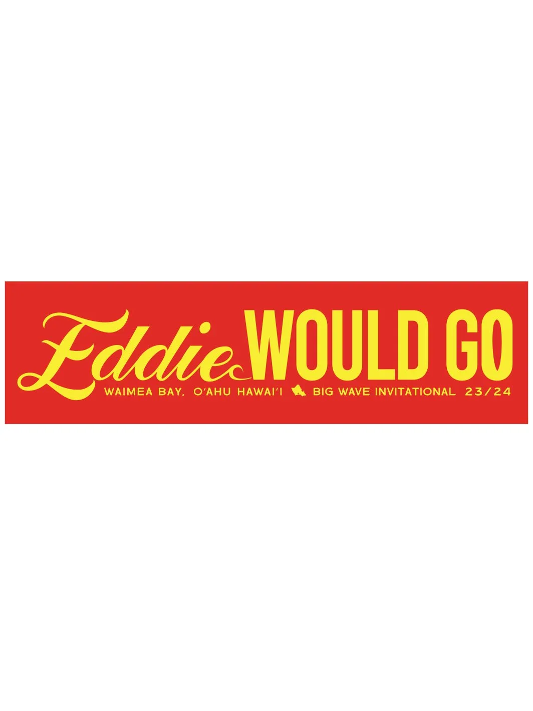 Eddie Bumper 23/24 Sticker