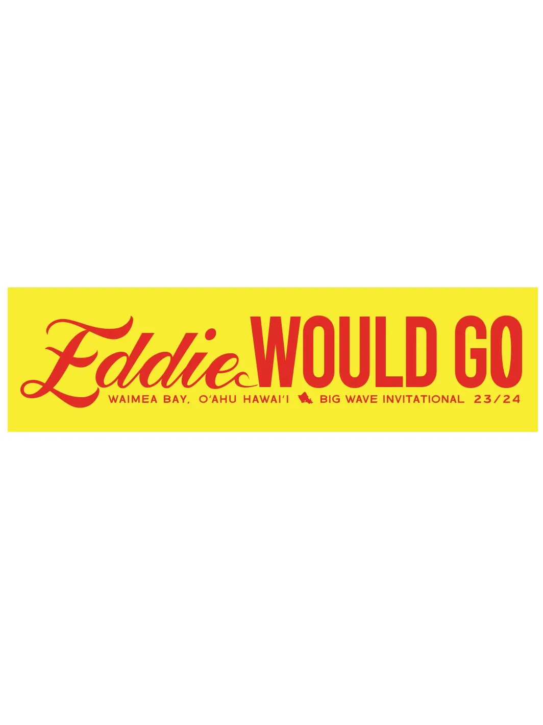 Eddie Bumper 23/24 Sticker
