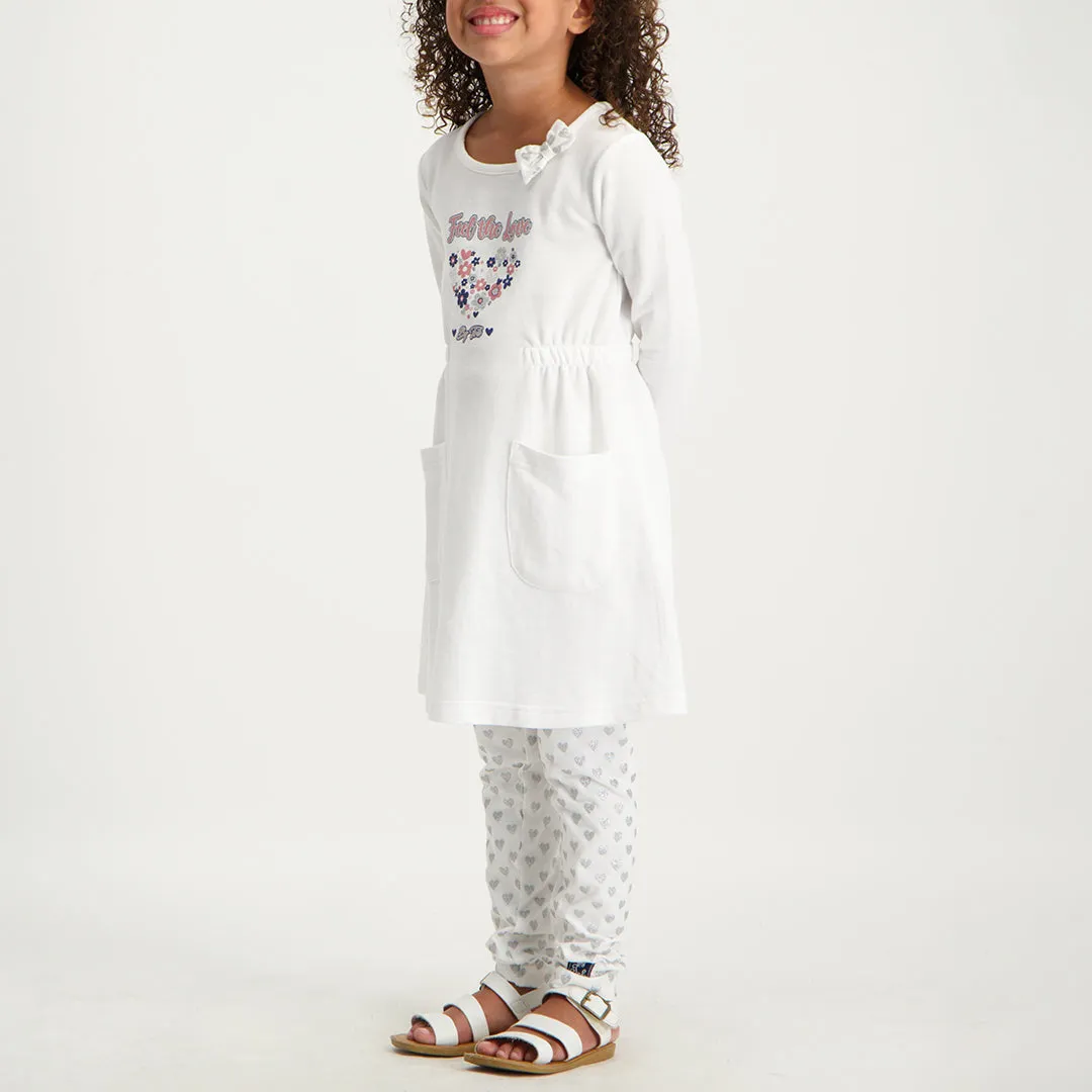 Girls 2piece Dress and Legging Set