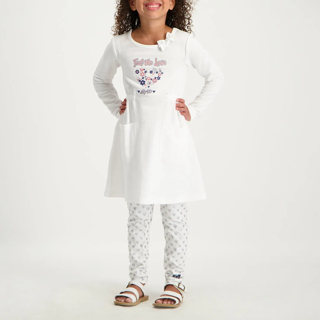 Girls 2piece Dress and Legging Set