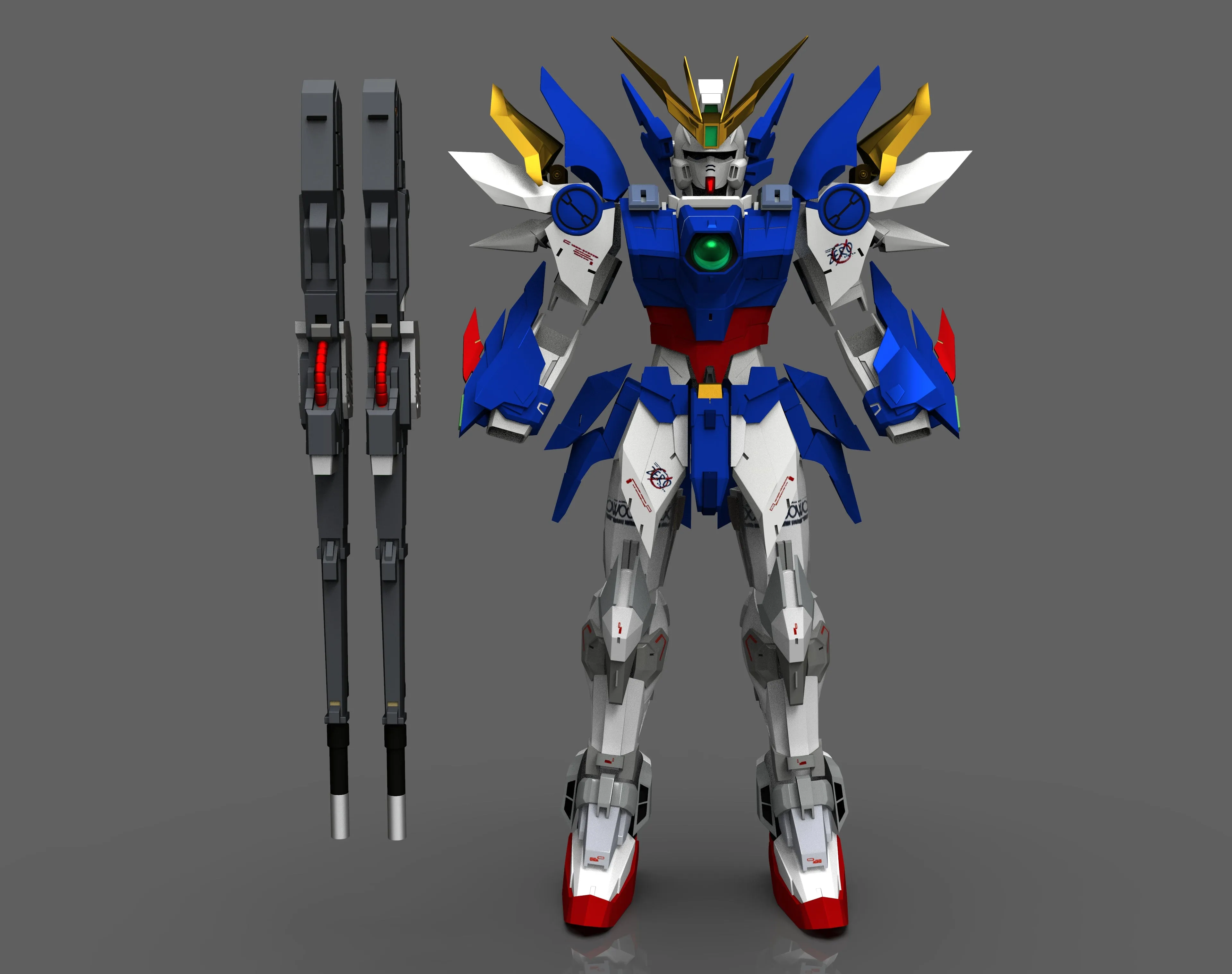 Gundam Wing Zero Custom Armor for Cosplay