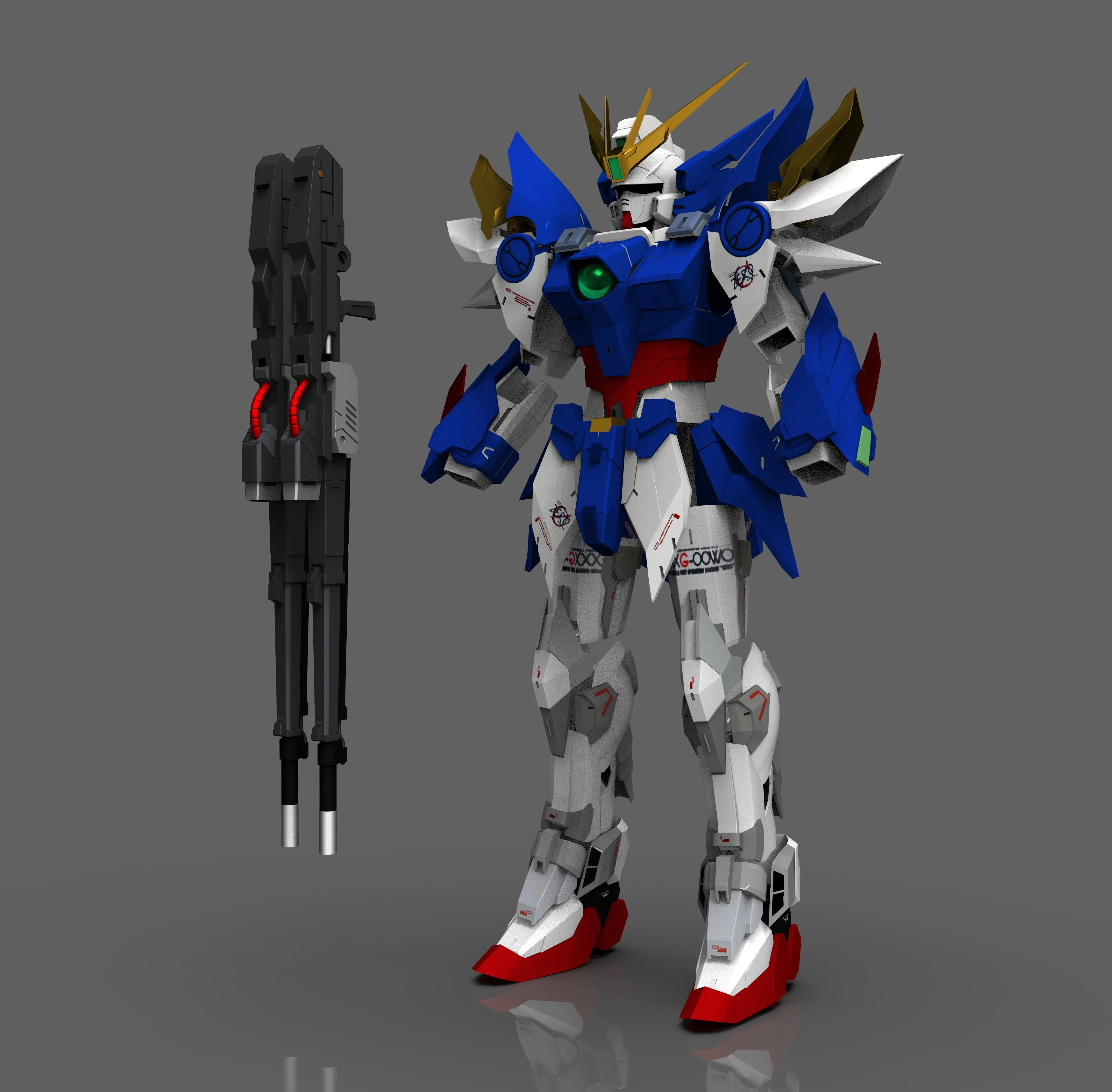 Gundam Wing Zero Custom Armor for Cosplay