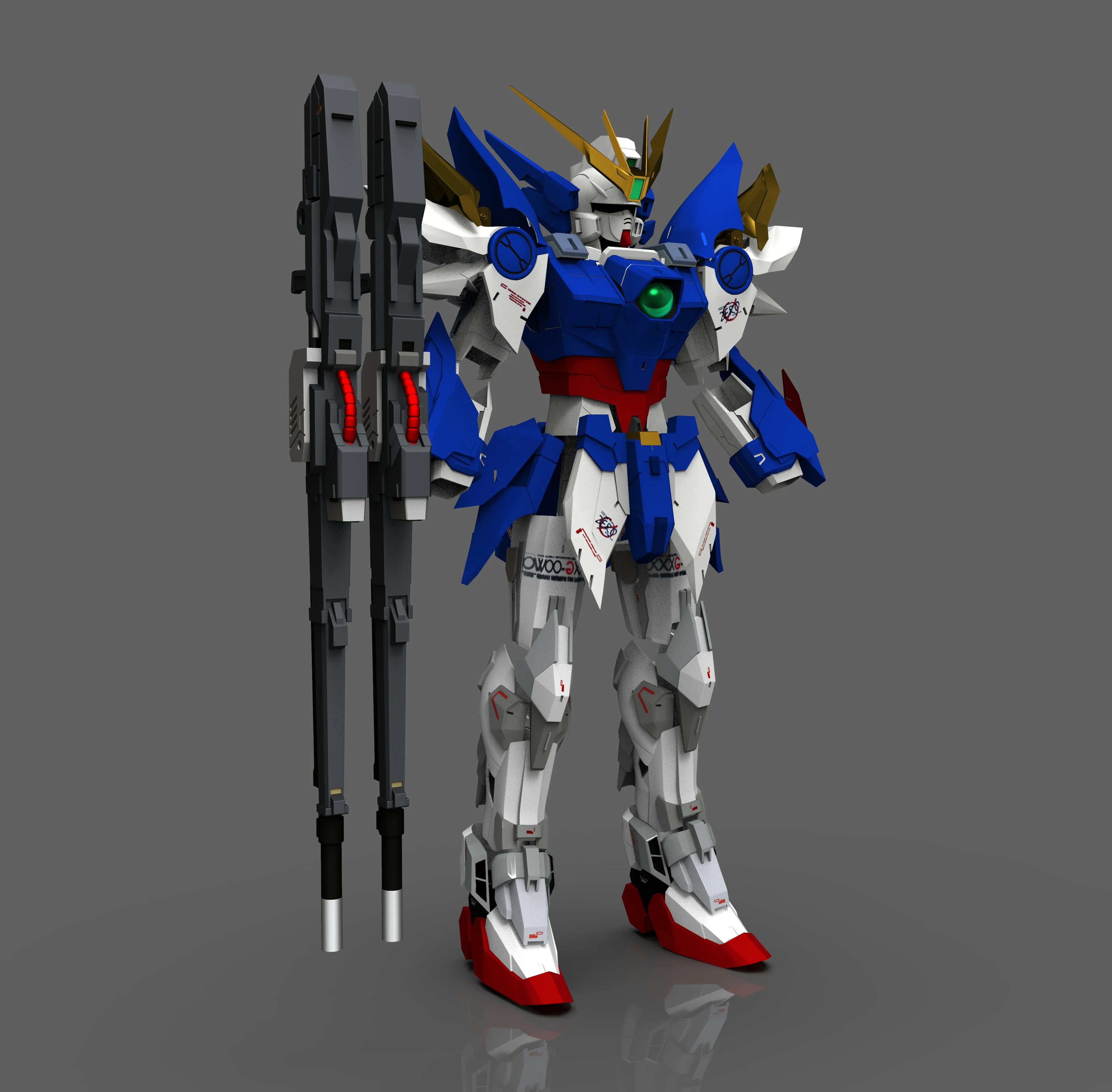 Gundam Wing Zero Custom Armor for Cosplay