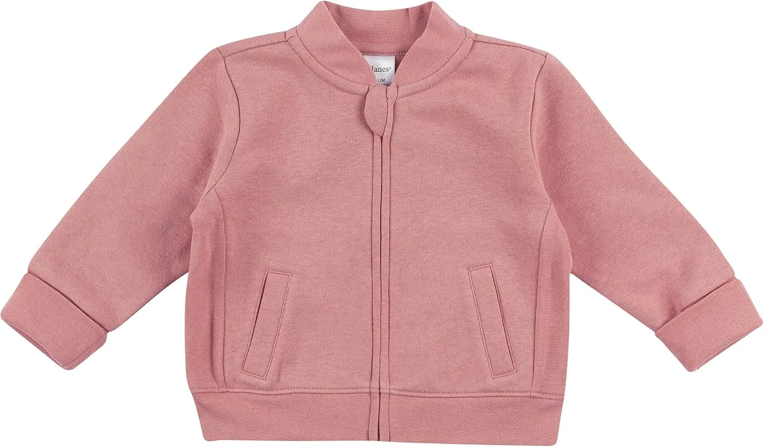 Hanes, Zippin Soft 4-way Stretch Fleece Zip Up Sweatshirt Jacket, Babies and Toddlers