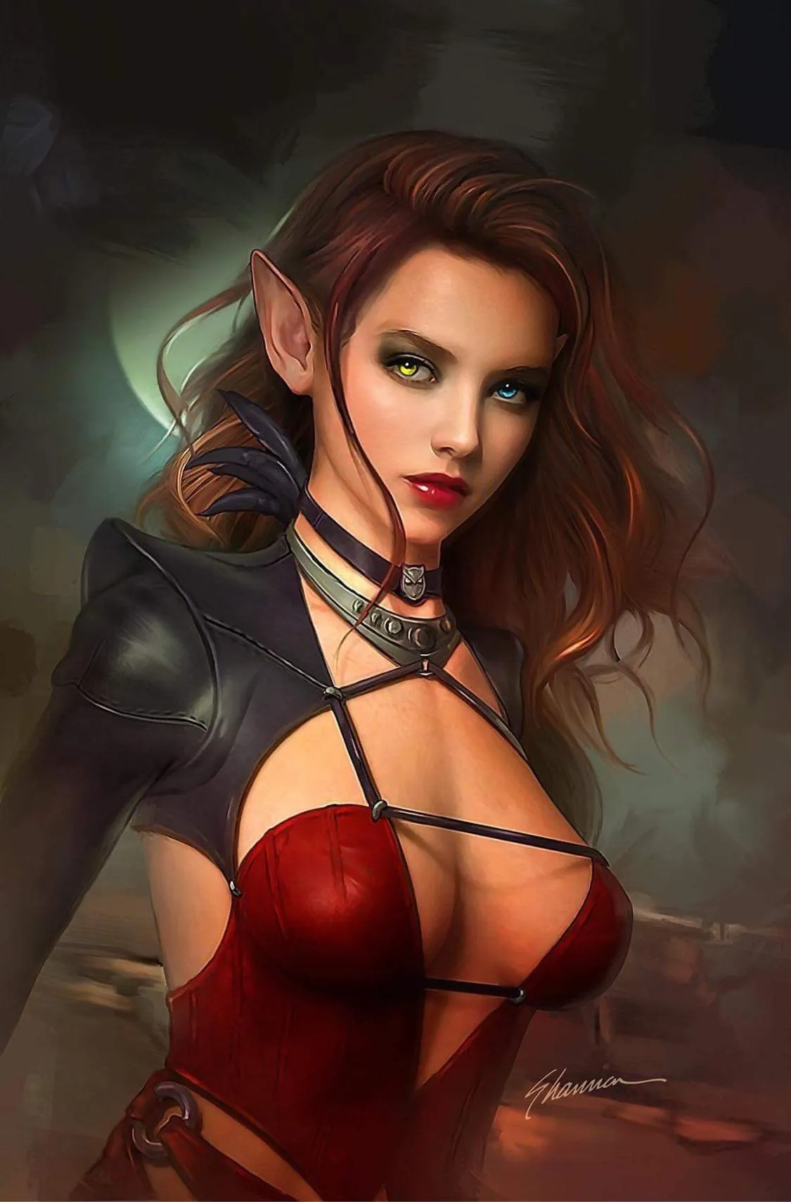 HELLBRINGERS DAWN OF THE DEVIL 1 SHANNON MAER VIRGIN VARIANT