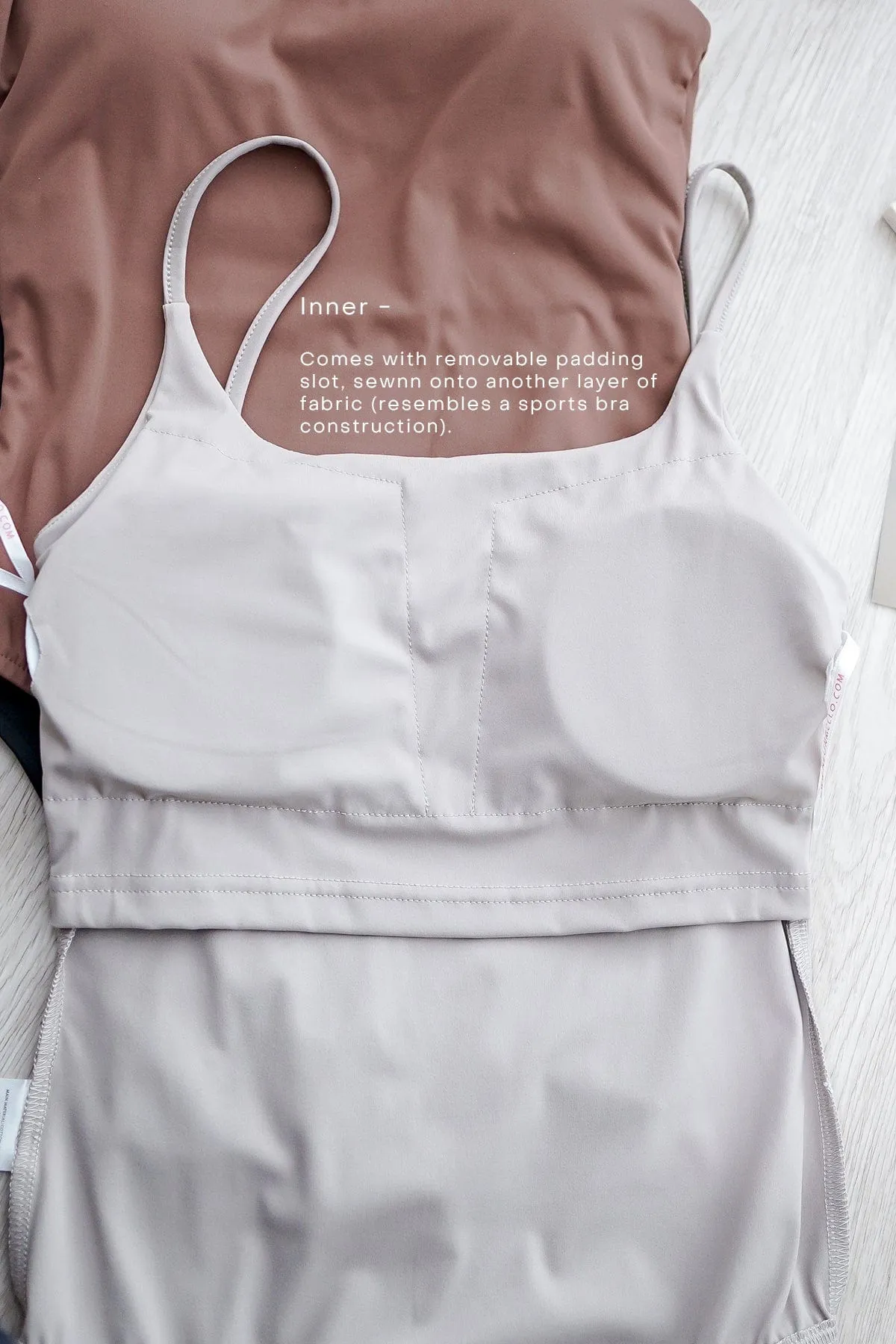 JEMMA PADDED BODYSUIT IN BABY PINK