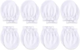 KiddyCare Hand Mittens No Scratch for Newborn Baby Boy/girl - Infant Gloves Mitts for 0-6 Months - Preemie Mittens for Babies
