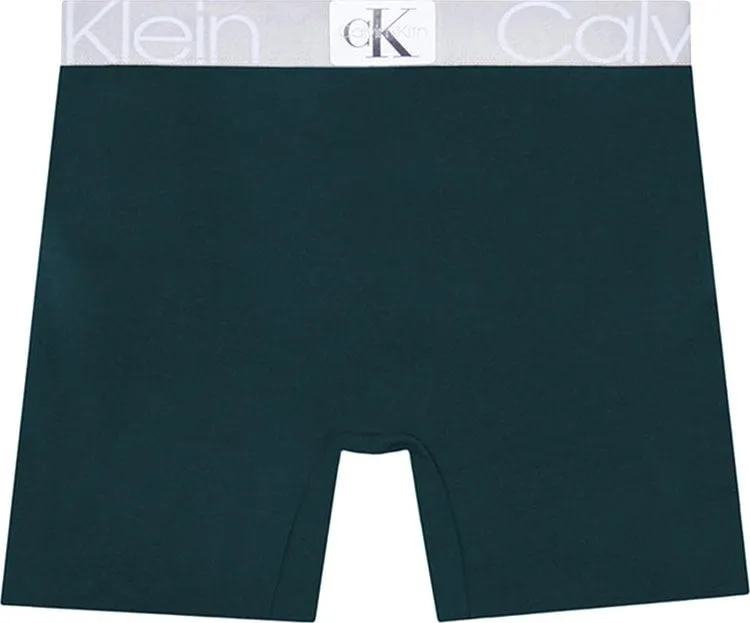 Kith For Calvin Klein Seasonal Boxer Brief 'Scarab', green