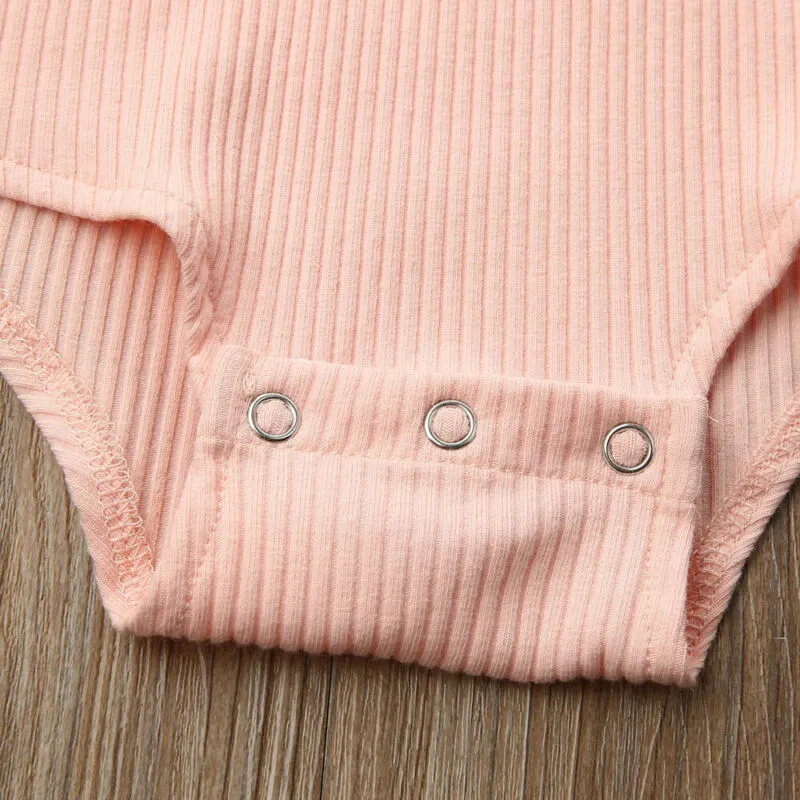 Long Sleeve Ruffle Top w/Headband, 0-18m