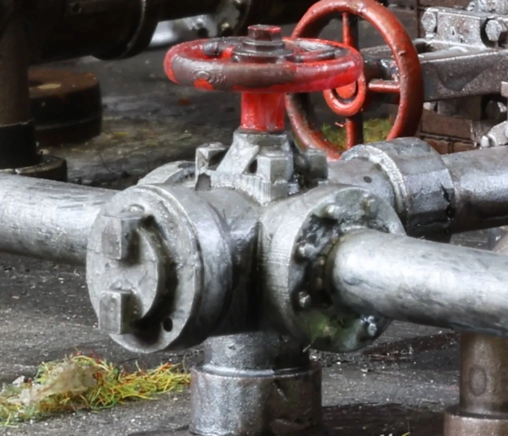 Made in Manchester Models O Gauge Industrial Pipework 5mm Tanker Unloading Set