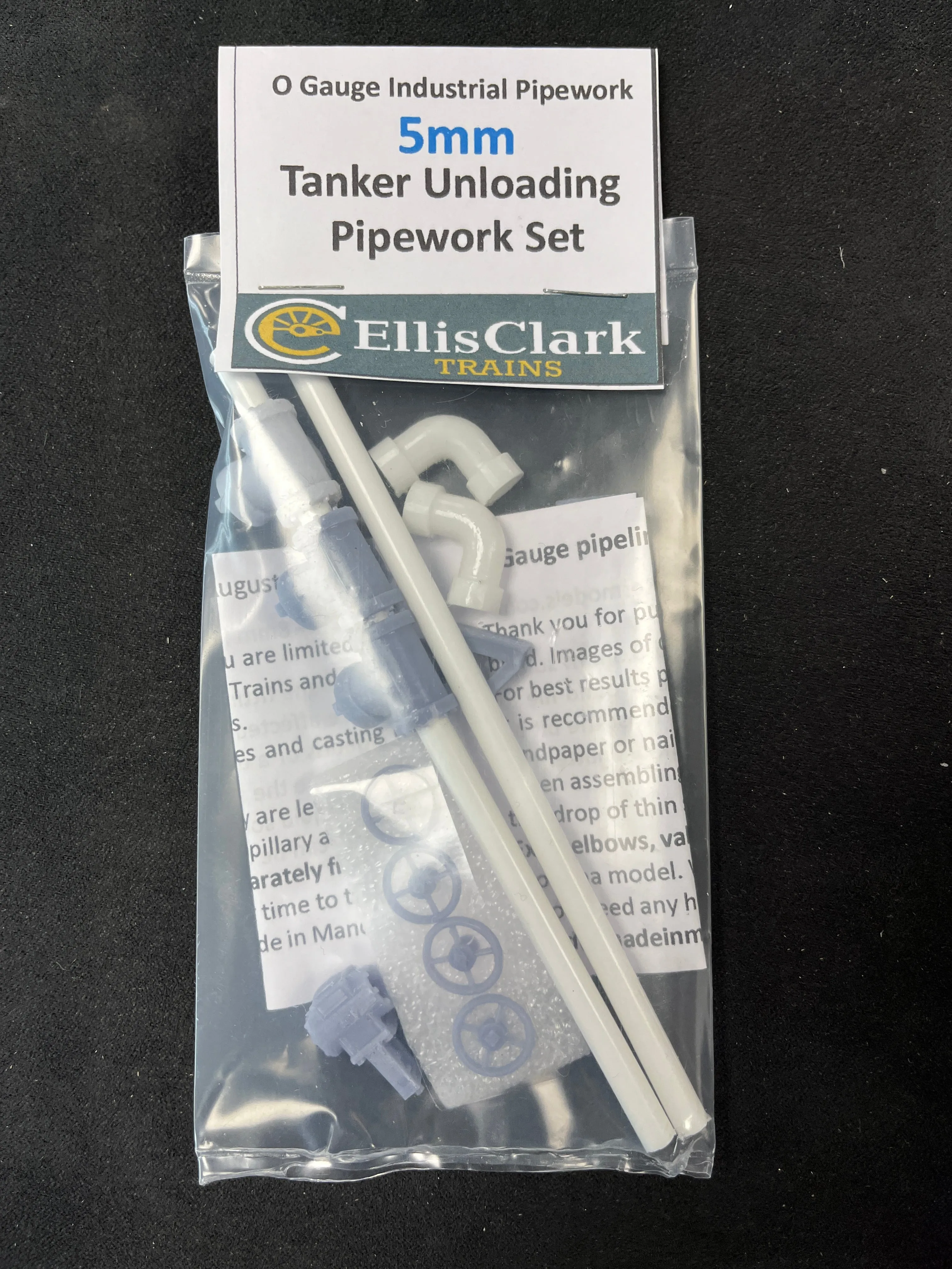 Made in Manchester Models O Gauge Industrial Pipework 5mm Tanker Unloading Set