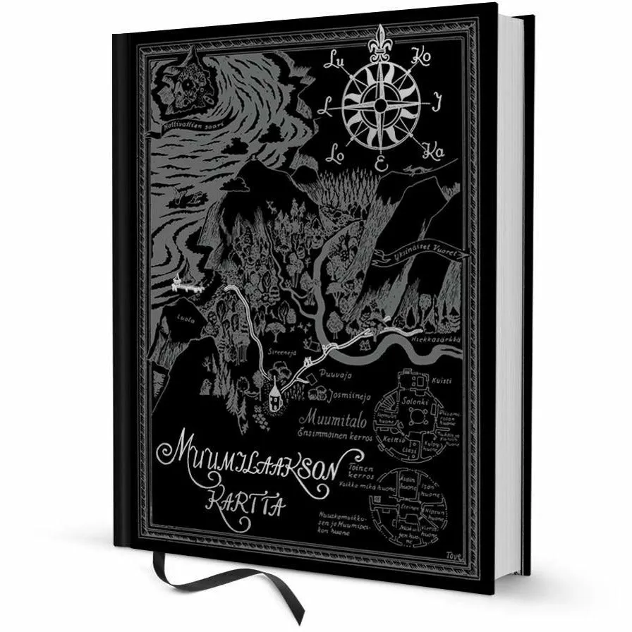 Map of Moominvalley Notebook - Putinki