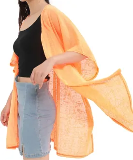 MELIFLUOS DESIGNED IN SPAIN Women's Beach Cover Up Swimsuit Kimono Pareo Sarong Beach Wear Dress for Summer