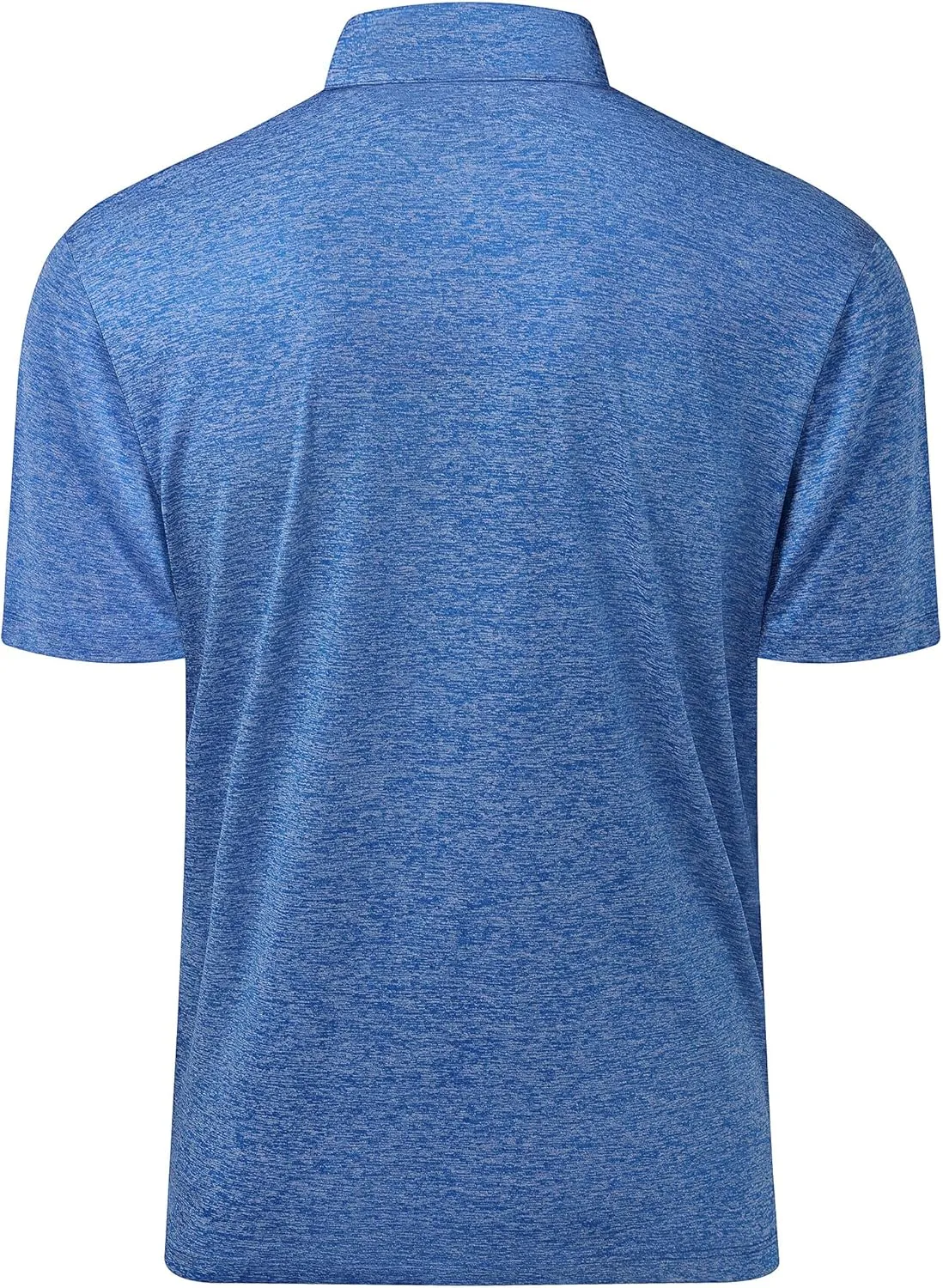 Men's Golf Polo Shirts Quick Dry Moisture Wicking Performance Stretch Short Sleeve Shirt Athletic Wrinkle-Free Summer Tops