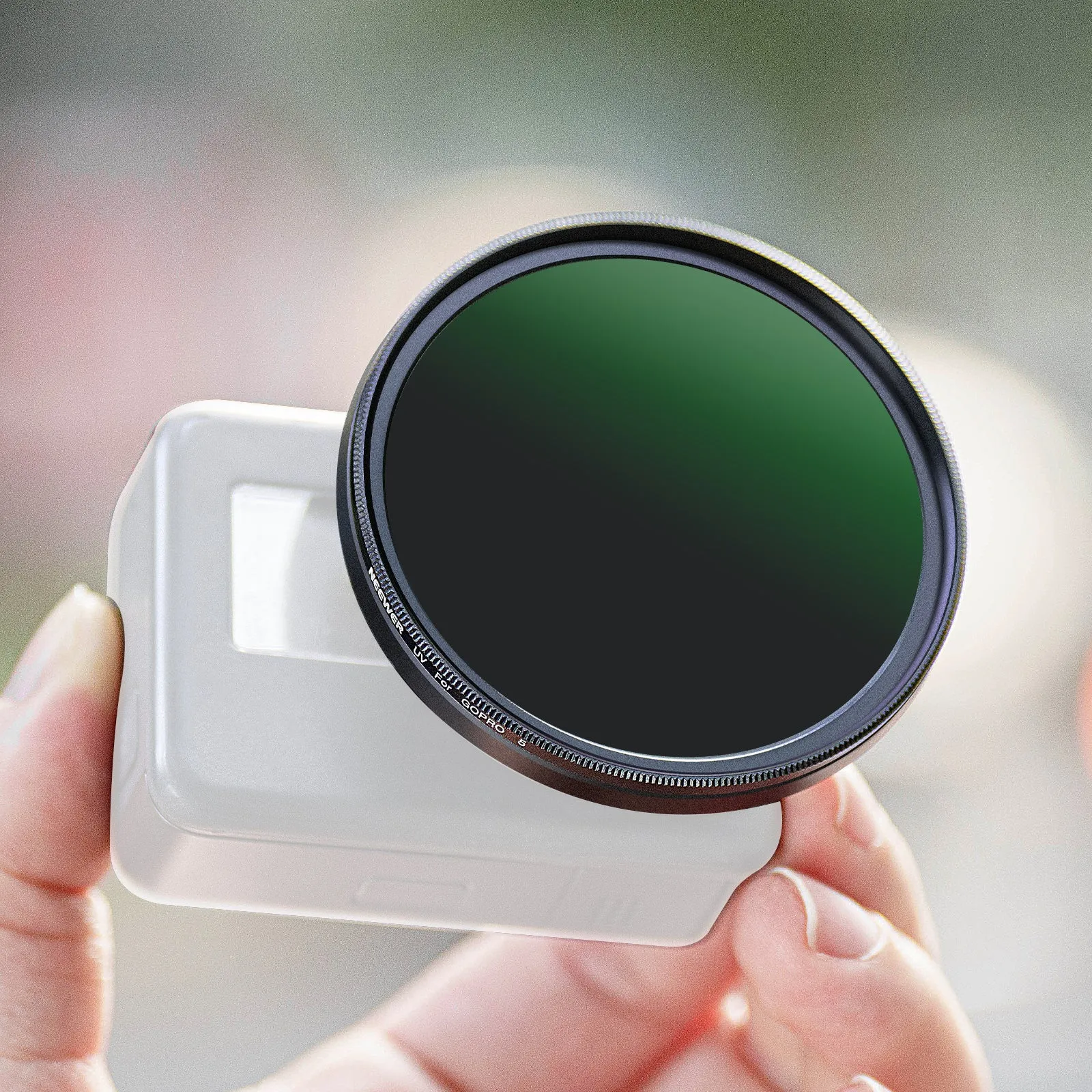 NEEWER 58mm Lens Filter Kit Compatible with GoPro Hero 8 7 6 5