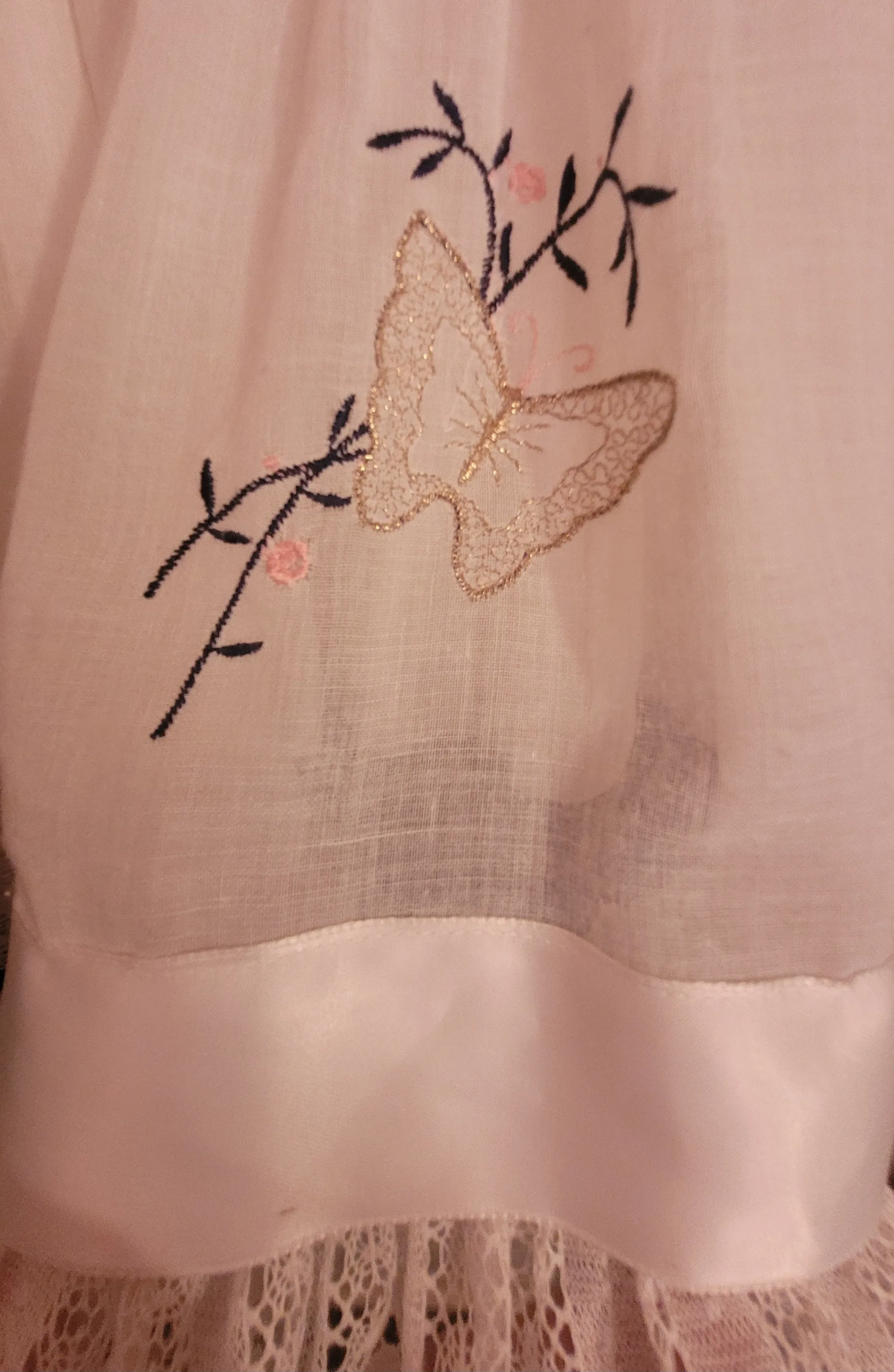 Paula Lee - Vintage Peter Pan Collar Dress - Late 80's