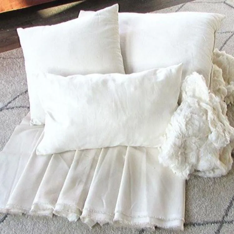 Pillow Forms - Organic Cotton/Kapok Fill