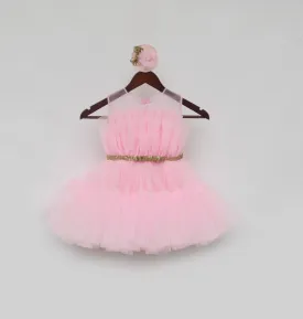 Pre Order: Pink Net Frock