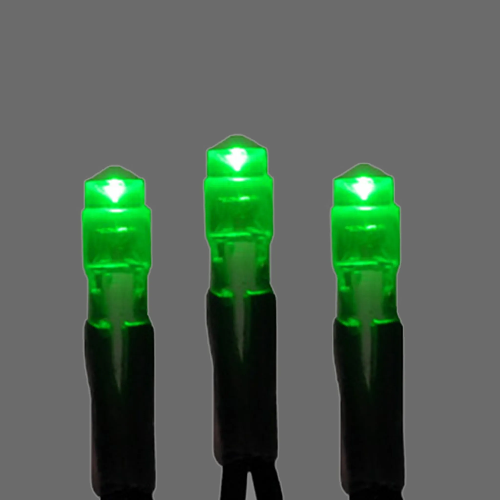 Pro 50 HD 5MM Mini Light Strings - Static Bulbs with Green Wire