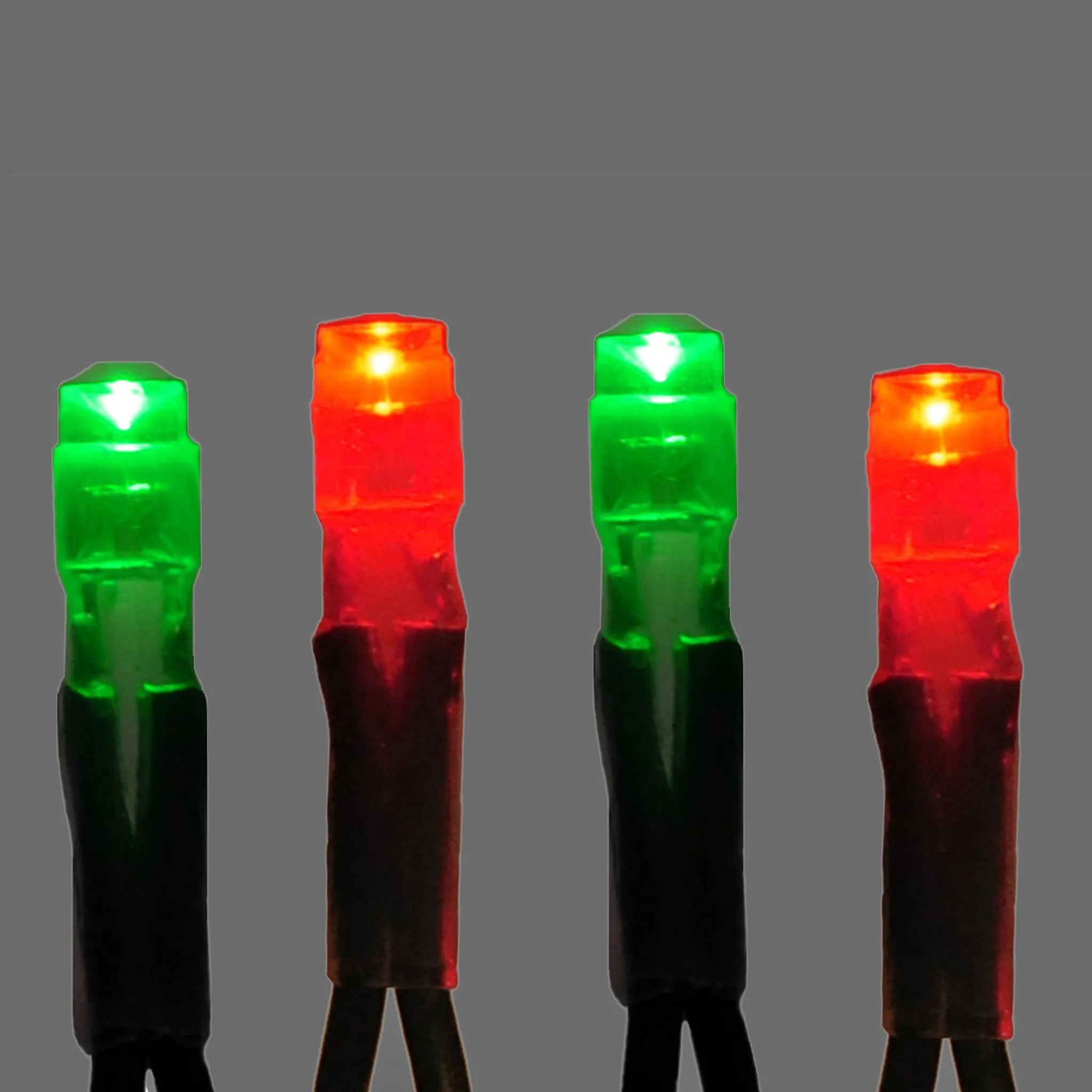 Pro 50 HD 5MM Mini Light Strings - Static Bulbs with Green Wire