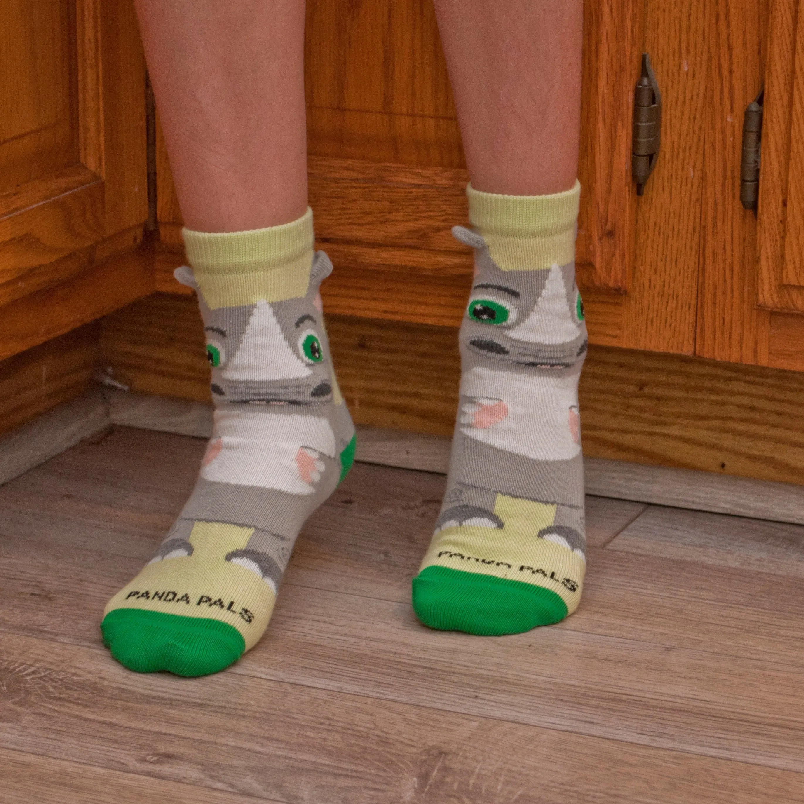 Reggie the Rhino Socks (Ages 3-7)