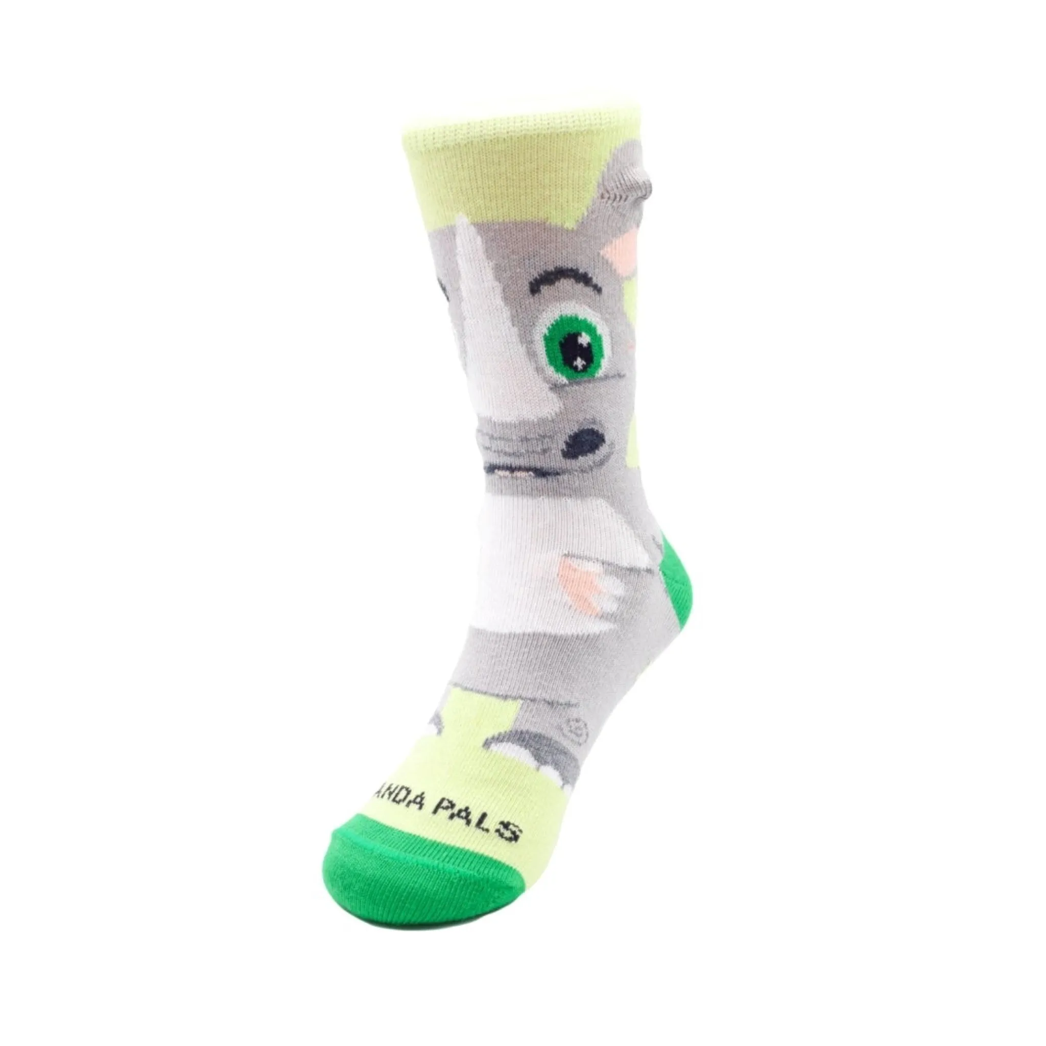 Reggie the Rhino Socks (Ages 3-7)