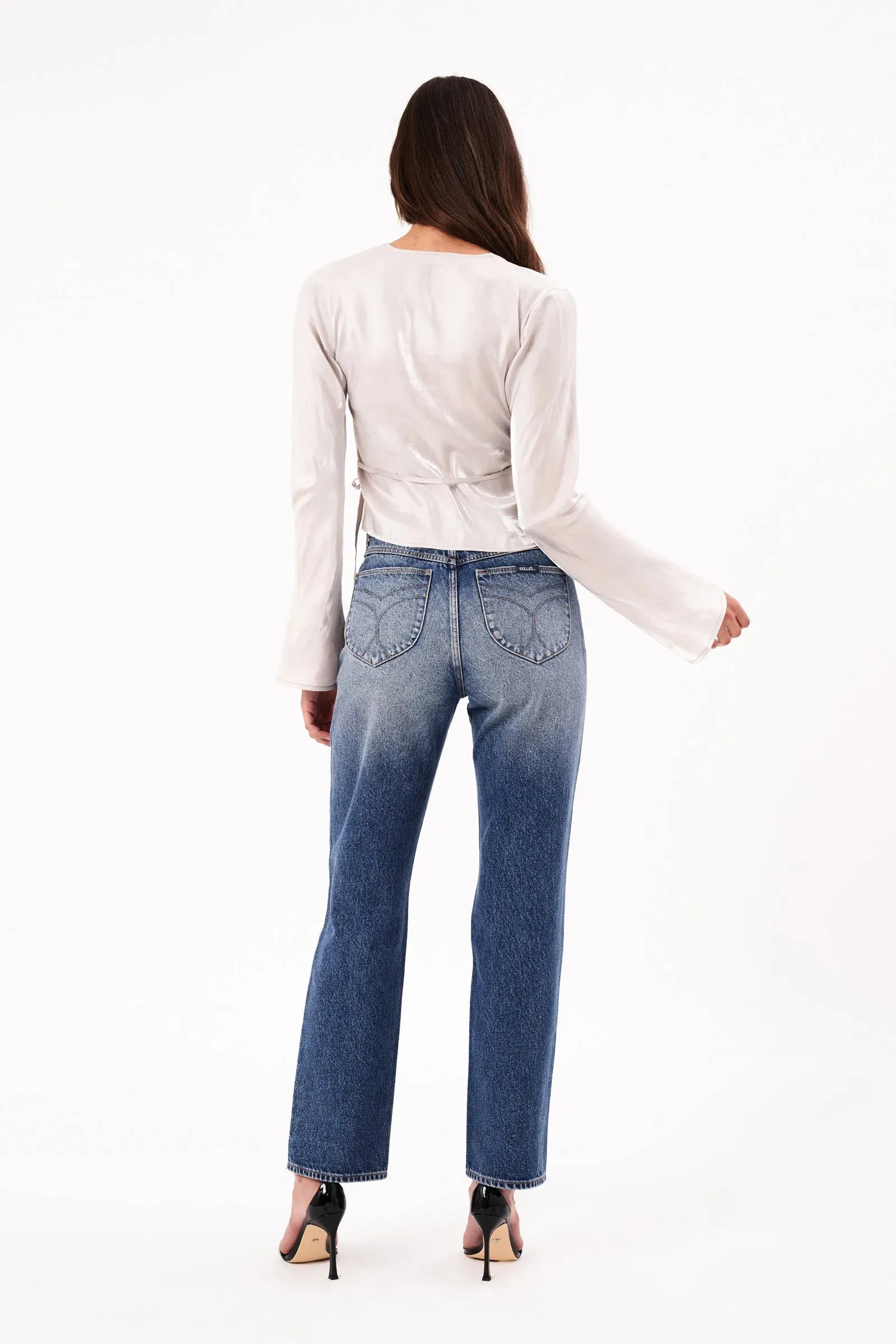 ROLLAS - Rodeo Blouse - Pearl