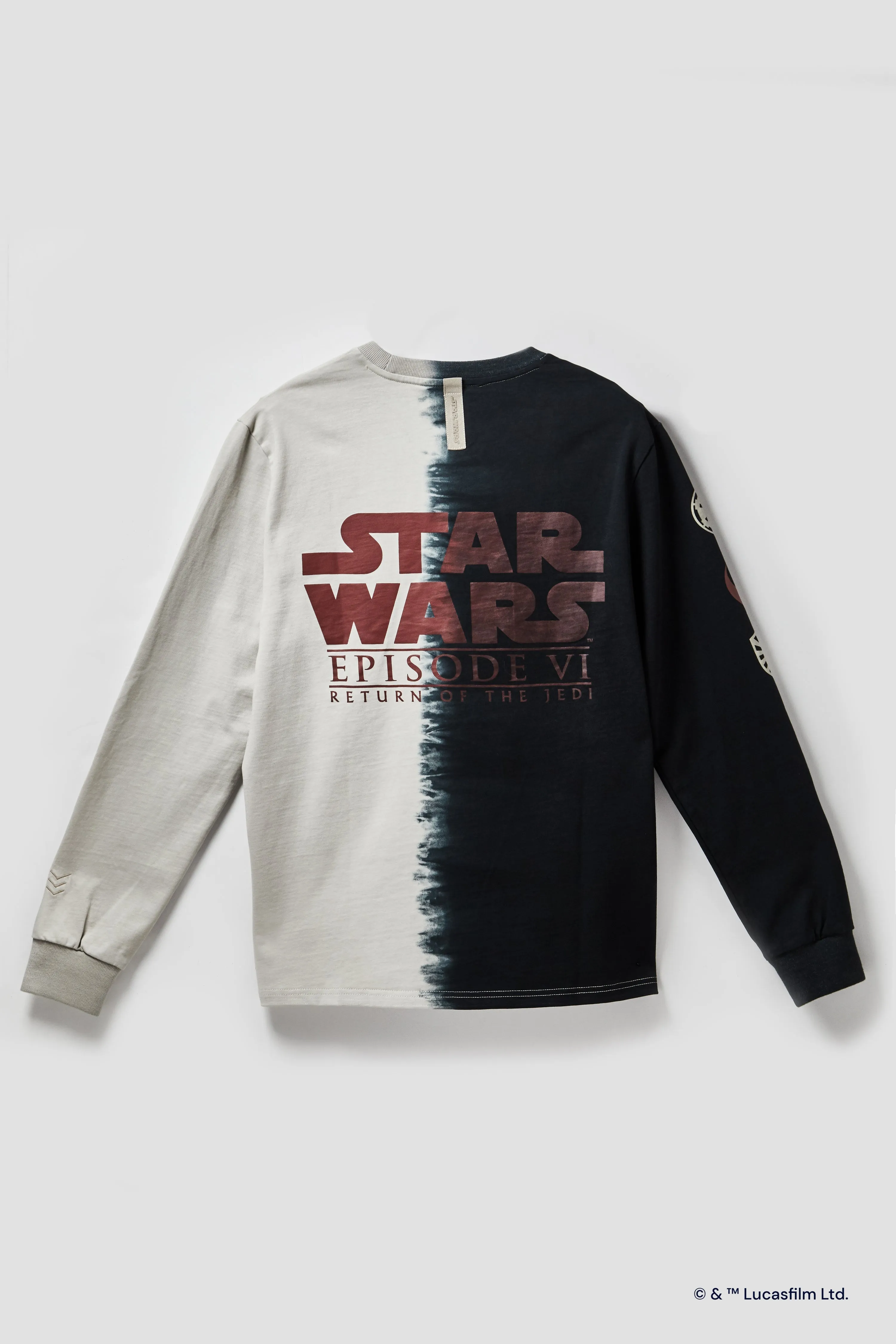STAR WARS™ | TEAM LIQUID LIGHT VS DARK SPLIT DYE LONGSLEEVE