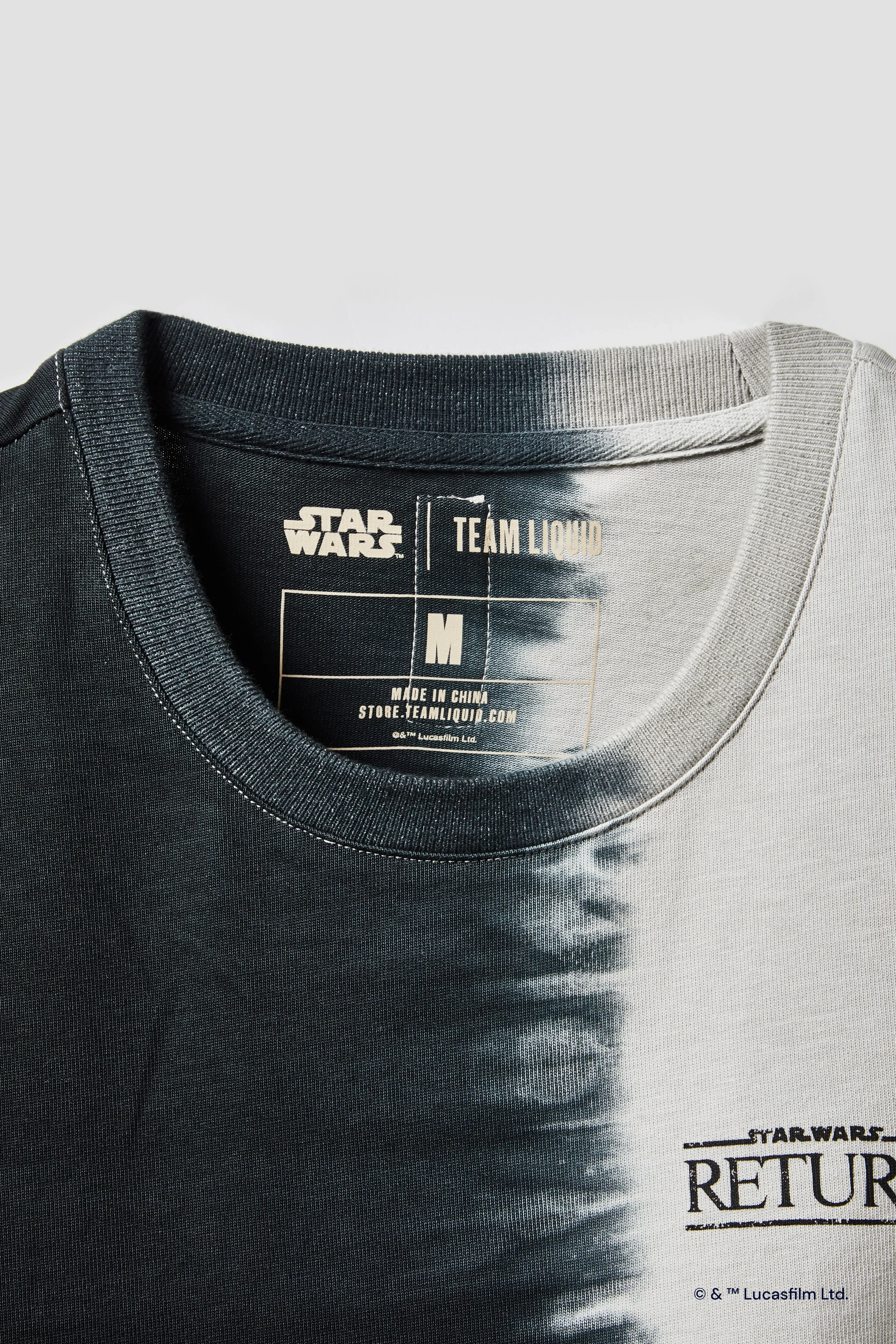 STAR WARS™ | TEAM LIQUID LIGHT VS DARK SPLIT DYE LONGSLEEVE